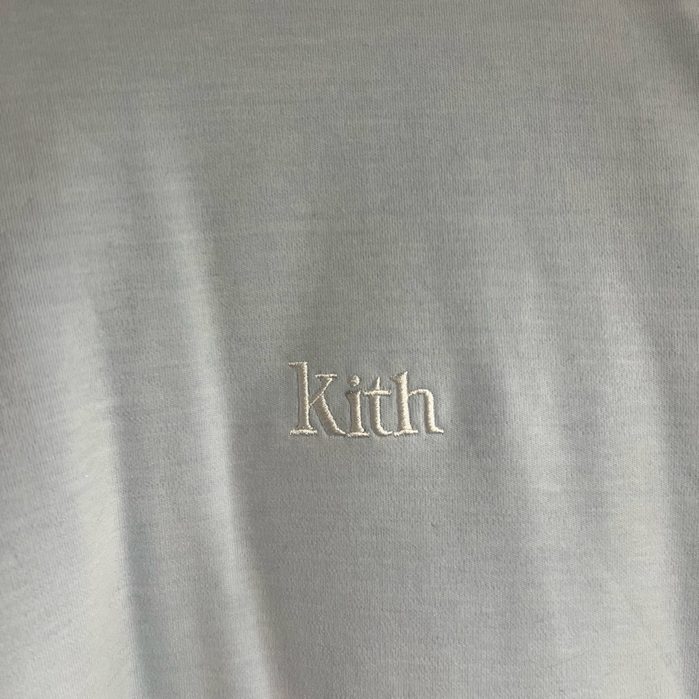KITH Men Crystal Wash Turtleneck- Avalanche - Picture 2 of 6
